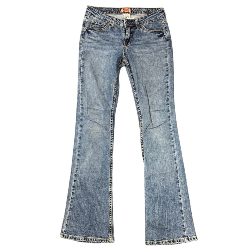 No Boundaries Juniors 5 Average Blue Denim Jeans Medium Wash NB37J1603